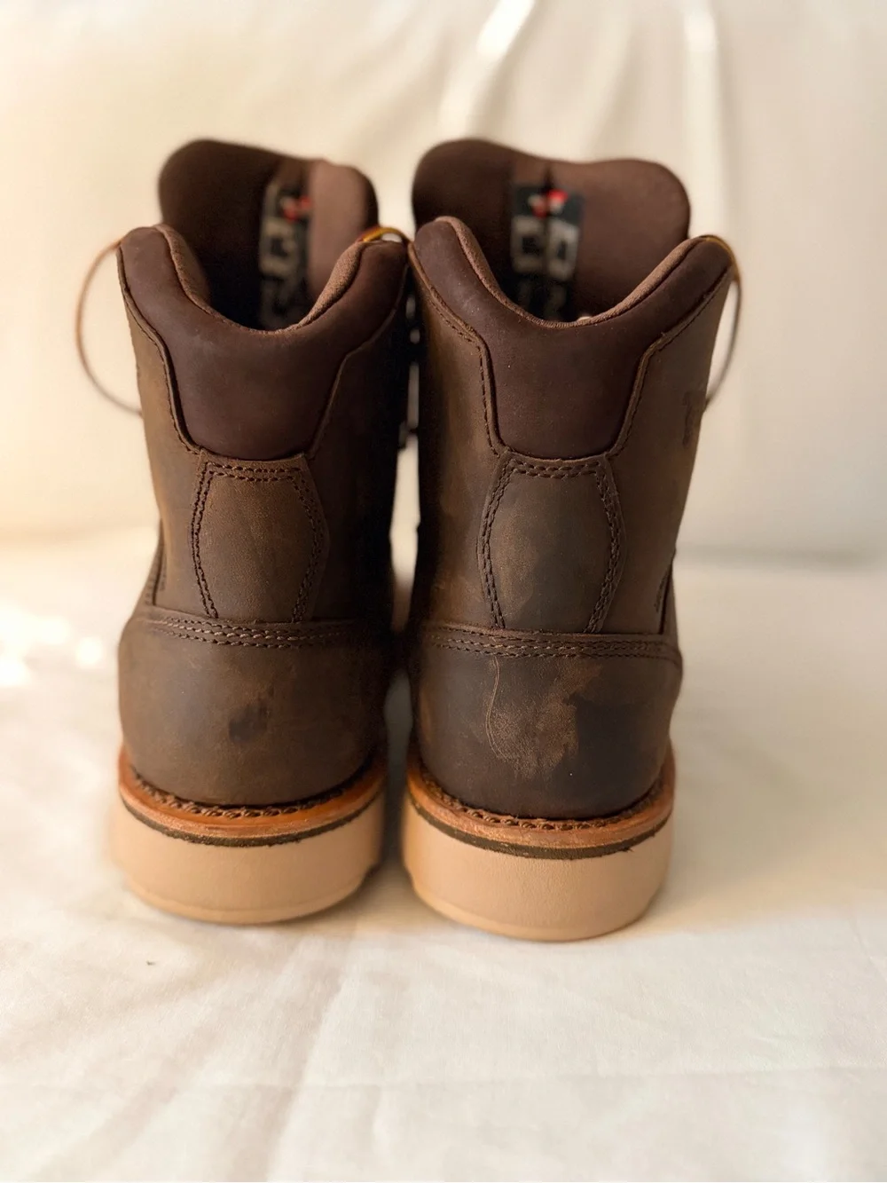 Red Wing Shoes 2440 Brown Waterproof EH Work Boots Men's 10D Medium Width